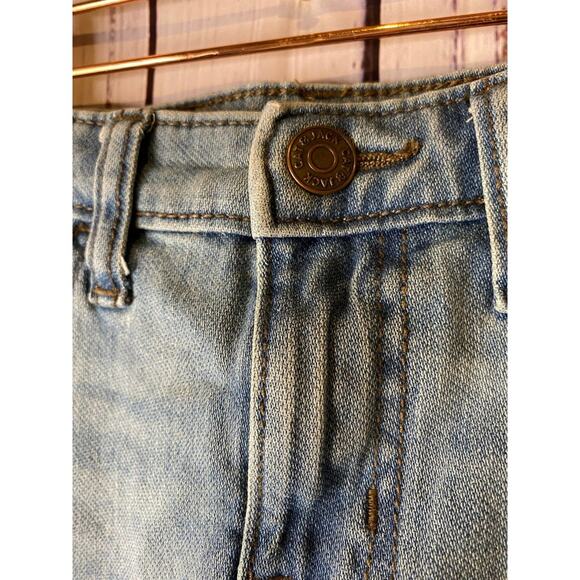 Cat & Jack Slim Super Stretch Blue Jeans Girls Sz 6 - Picture 8 of 12